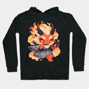 Japanese Yokai Demon Hoodie